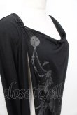 画像4: BPN FOR MEN / プリント入りレイヤード風ロングトップス M 黒 Y-25-09-16-043-GO-TO-SZ-ZY (4)