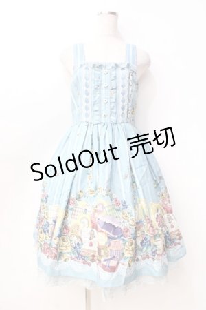 画像: axes femme kawaii / ティータイムバニーワンピース  サックス Y-25-09-16-056-AX-OP-SZ-ZY