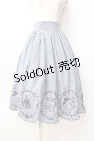 画像: axes femme / 眠れる森の美女/スカート  サックス Y-25-09-16-089-AX-SK-SZ-ZY