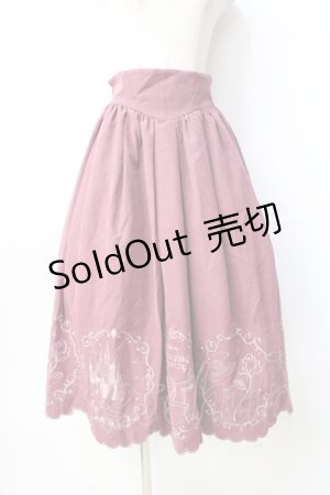 画像: axes femme / 眠れる森の美女/スカート  ピンク Y-25-09-16-090-AX-SK-SZ-ZY