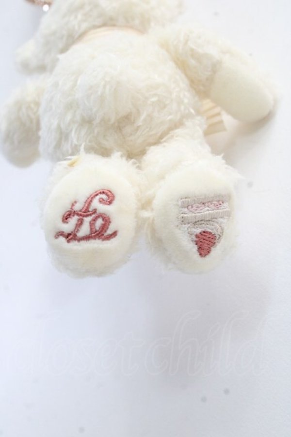 画像4: Maison de FLEUR / ショートケーキベアチャーム F アイボリー Y-25-09-16-001-LO-ZA-SZ-ZT486-F001 (4)