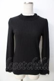 画像1: axes femme / ハイネックインナープルオーバー M 黒 Y-25-09-22-067-AX-TO-SZ-ZI (1)