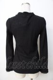 画像2: axes femme / ハイネックインナープルオーバー M 黒 Y-25-09-22-067-AX-TO-SZ-ZI (2)