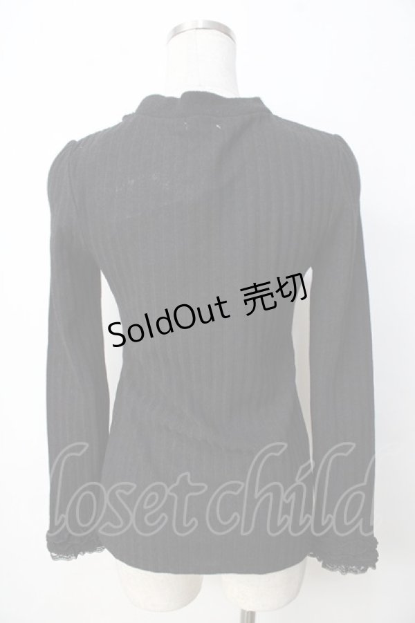 画像2: axes femme / ハイネックインナープルオーバー M 黒 Y-25-09-22-067-AX-TO-SZ-ZI (2)