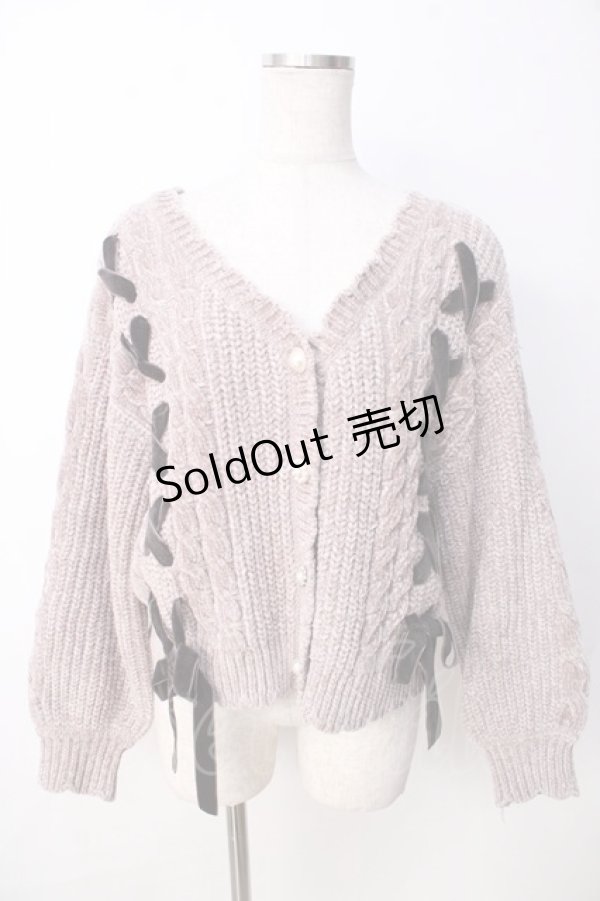 画像1: axes femme POETIQUE / レースアップベロアモール M モカ Y-25-09-22-101-AX-TO-SZ-ZI (1)