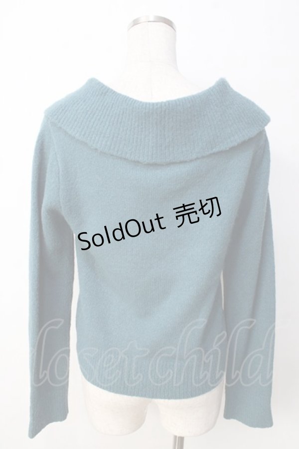 画像2: axes femme / ローズモチーフニット  グリーン Y-25-09-22-102-AX-TO-SZ-ZY (2)