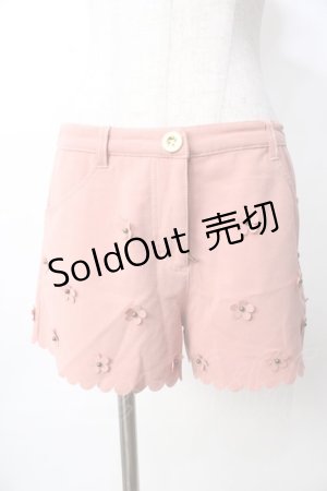 画像: 【SALE】Secret Honey / 花モチーフパンツ  オレンジ Y-25-09-22-132-CA-PA-SZ-ZT022