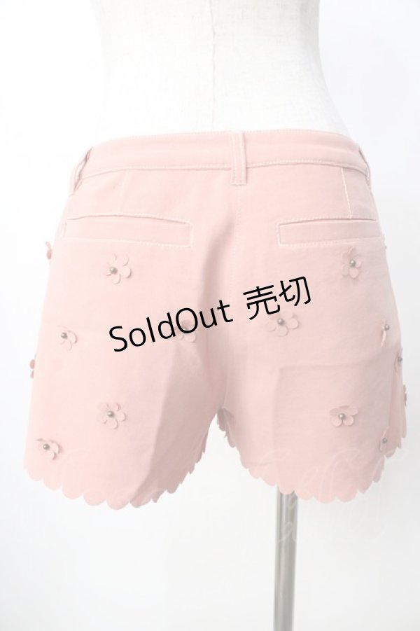 画像2: 【SALE】Secret Honey / 花モチーフパンツ  オレンジ Y-25-09-22-132-CA-PA-SZ-ZT022 (2)