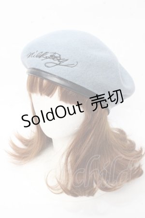 画像: MILKBOY / MILKBOY ベレー  ブルーグレー Y-25-09-22-027-MB-AC-SZ-ZY