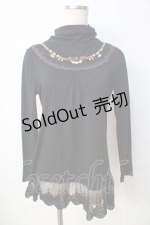 画像: axes femme / ガーデンロングタートル M 黒 Y-25-09-22-039-AX-TO-SZ-ZI