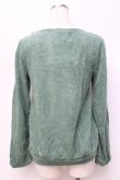 画像2: axes femme / 異素材切りかえプルオーバー M グリーン Y-25-09-25-069-AX-TO-SZ-ZI (2)