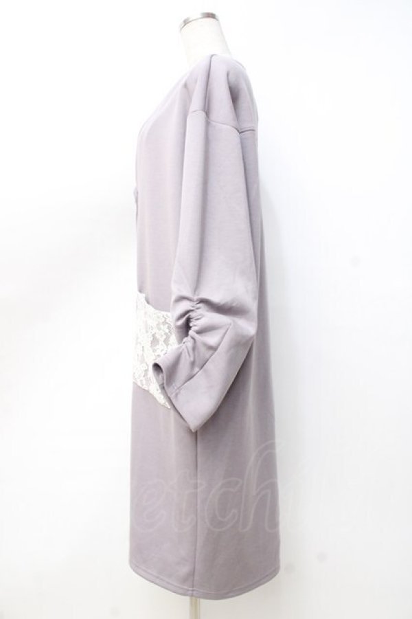 画像2: axes femme / ダンボールニットコーディガン M ラベンダー Y-25-09-25-078-AX-TO-SZ-ZI (2)