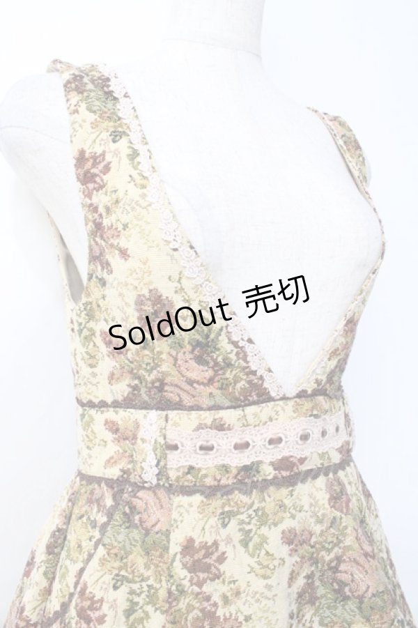 画像4: axes femme / ゴブランジャンドレ M ベージュ Y-25-09-25-085-AX-OP-SZ-ZI (4)