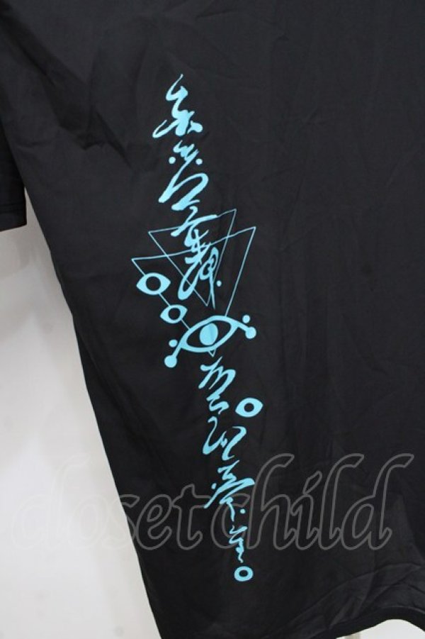 画像3: Deorart / フード付きプリントガウン  黒 Y-25-09-25-090-PU-TO-SZ-ZY (3)