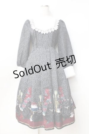 画像: axes femme kawaii / 猫会ワンピース  黒 Y-25-09-25-096-AX-OP-SZ-ZY