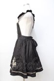 画像2: axes femme / バンビ刺繍ジャンパースカート  黒 Y-25-09-25-101-AX-OP-SZ-ZY (2)