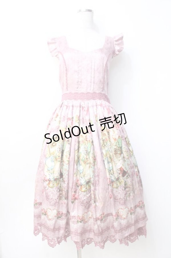 画像1: axes femme kawaii / ローズアリスワンピース M ピンク Y-25-09-25-104-AX-OP-SZ-ZY (1)