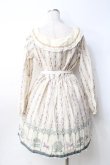 画像3: axes femme / オフショル遊園地柄ワンピース  生成り Y-25-09-25-107-AX-OP-SZ-ZI (3)