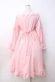 画像3: Cherirulu Chocola / 襟レースフリルワンピース  ピンク Y-25-09-25-111-LO-OP-SZ-ZY (3)