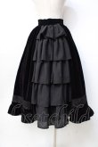 画像3: axes femme kawaii / ベルベットドールスカート  黒 Y-25-09-25-124-AX-OP-SZ-ZY (3)