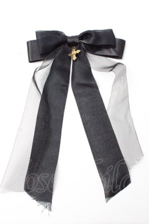 画像: Angelic Pretty / SaintCrossクリップ  黒 Y-25-09-29-045-AP-AC-SZ-ZY