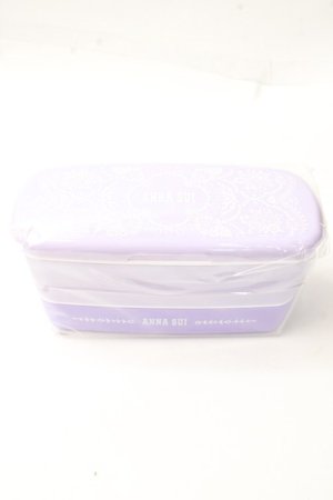 画像: ANNA SUI / お弁当箱  ラベンダー Y-25-09-29-049-PU-ZA-SZ-ZY