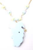 画像2: Angelic Pretty / Little Witchはにかみベアーネックレス  サックス Y-25-09-29-004-AP-AC-SZ-ZY (2)