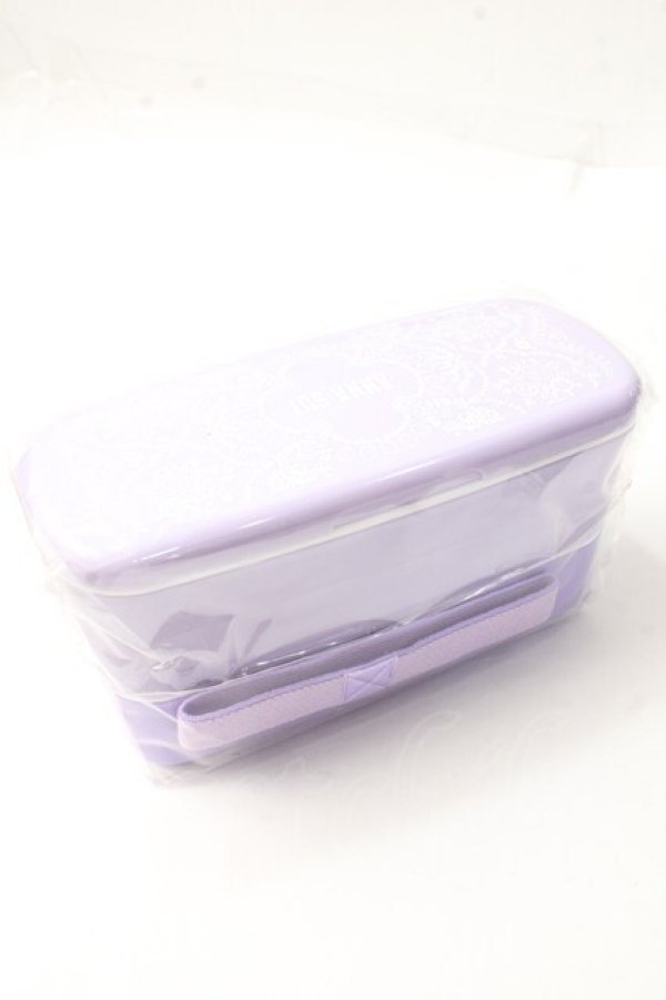 画像2: ANNA SUI / お弁当箱  ラベンダー Y-25-09-29-049-PU-ZA-SZ-ZT488 (2)