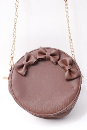 画像: m petit by misako / サンリオキャラクターズコラボ キキララショルダーバッグ  ブラウン Y-25-09-29-061-LO-BG-SZ-ZY