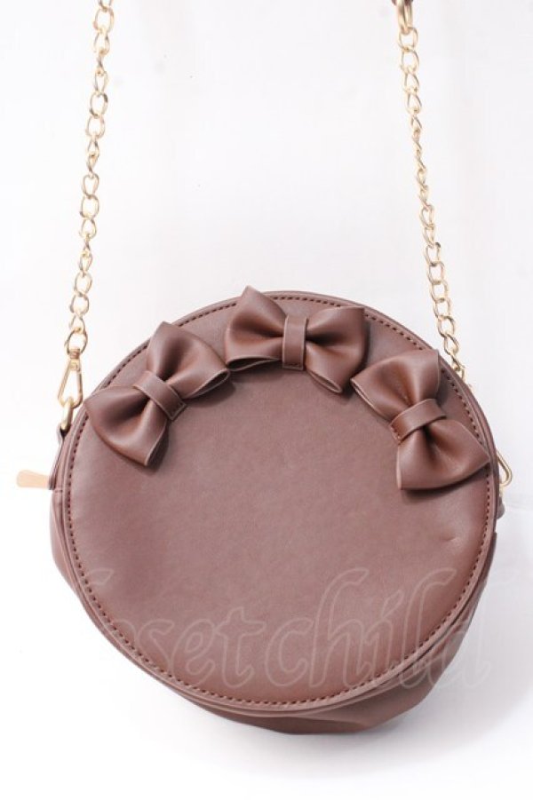 画像1: m petit by misako / サンリオキャラクターズコラボ キキララショルダーバッグ  ブラウン Y-25-09-29-061-LO-BG-SZ-ZT500 (1)