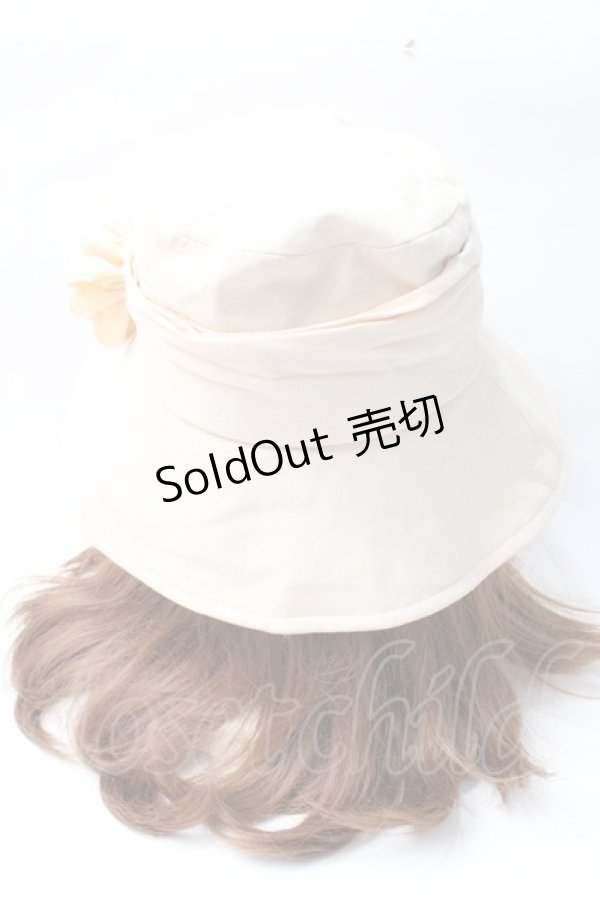 画像3: 【SALE】axes femme / コサージュバケハ  生成り Y-25-09-29-069-AX-AC-SZ-ZTK016 (3)