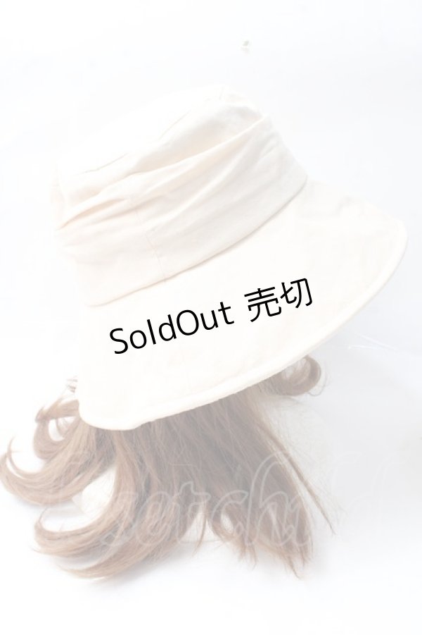 画像4: 【SALE】axes femme / コサージュバケハ  生成り Y-25-09-29-069-AX-AC-SZ-ZTK016 (4)