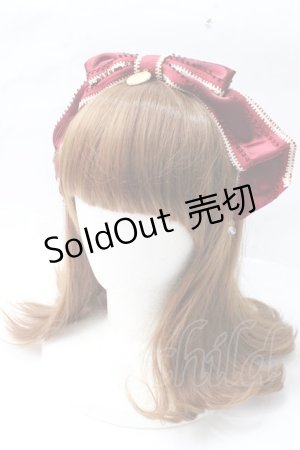 画像: BABY,THE STARS SHINE BRIGHT / シャーリーリボンカチューシャ  赤 Y-25-09-29-070-BA-AC-SZ-ZY