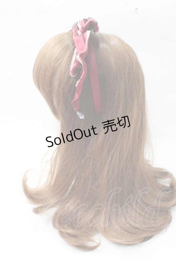 画像2: BABY,THE STARS SHINE BRIGHT / シャーリーリボンカチューシャ  赤 Y-25-09-29-070-BA-AC-SZ-ZY (2)