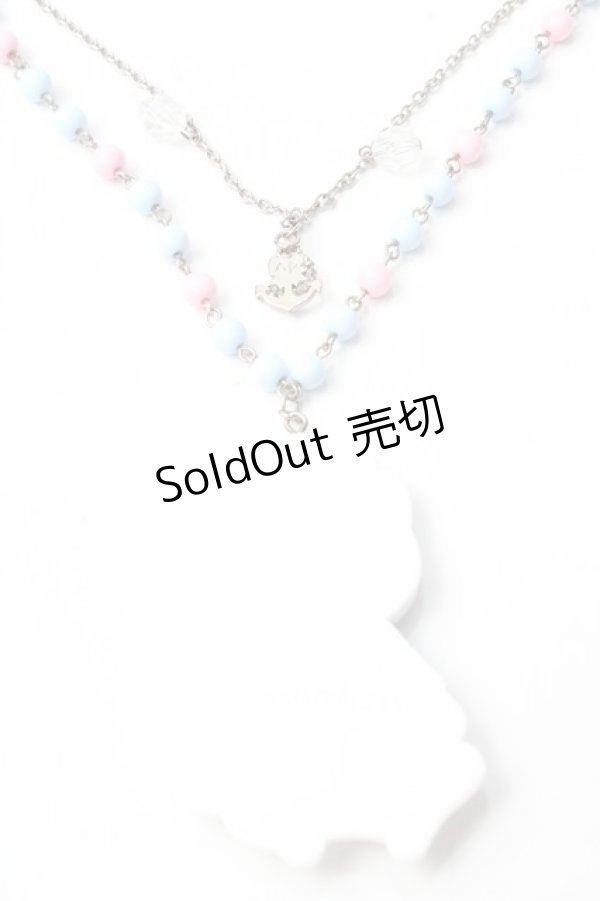 画像2: Angelic Pretty / Sailor Marine Kittenネックレス  サックス Y-25-09-29-008-AP-AC-SZ-ZY (2)