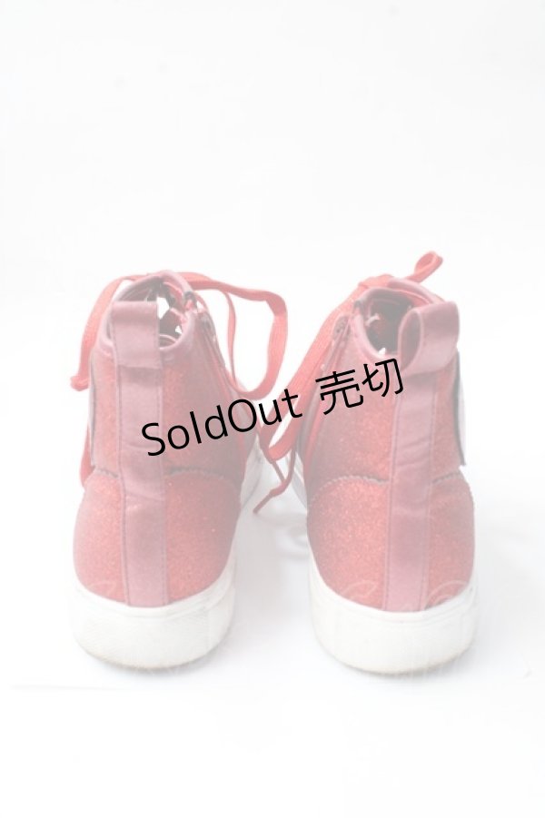 画像3: Angelic Pretty / Twinkleスニーカー M 赤 Y-25-09-29-080-AP-SH-SZ-ZY (3)