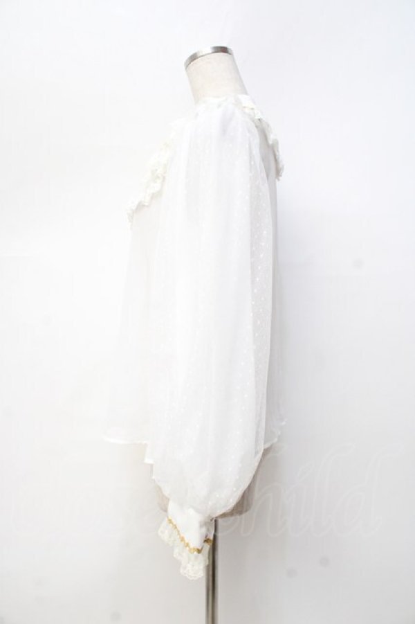 画像2: Angelic Pretty / Bunny Crownブラウス  白 Y-25-09-29-093-AP-BL-SZ-ZY (2)