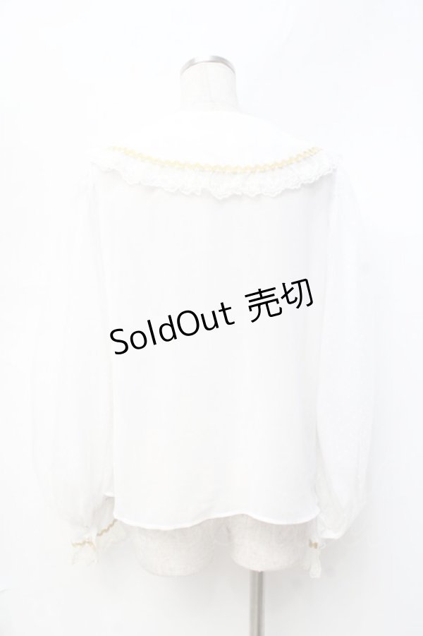 画像3: Angelic Pretty / Bunny Crownブラウス  白 Y-25-09-29-093-AP-BL-SZ-ZY (3)