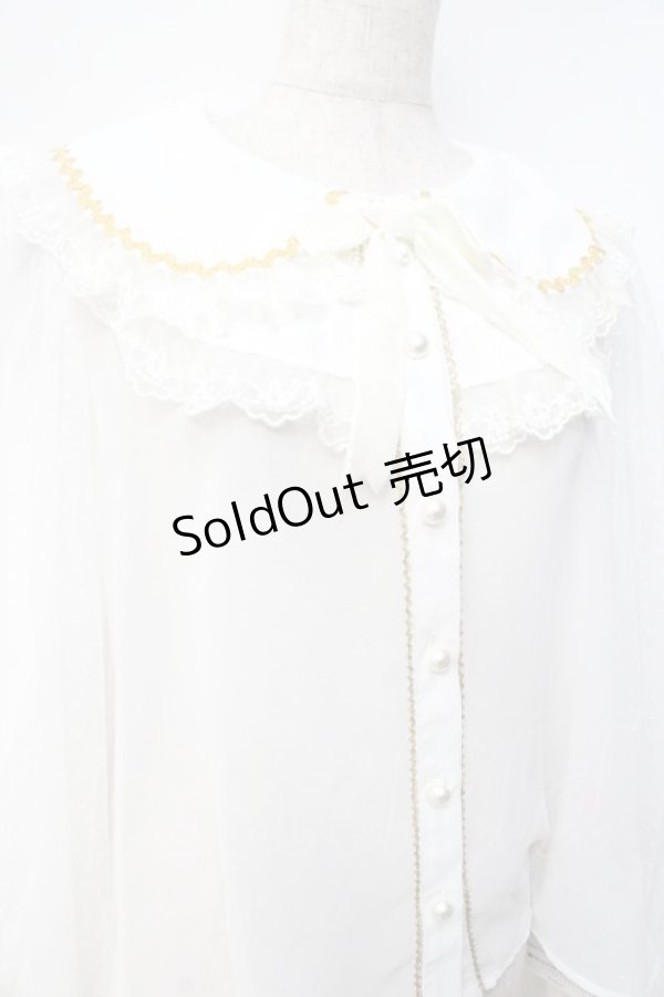 画像4: Angelic Pretty / Bunny Crownブラウス  白 Y-25-09-29-093-AP-BL-SZ-ZY (4)