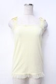 画像1: LIZ LISA / バラリボンキャミソール 0 イエロー Y-25-09-29-100-LO-TO-SZ-ZT201 (1)