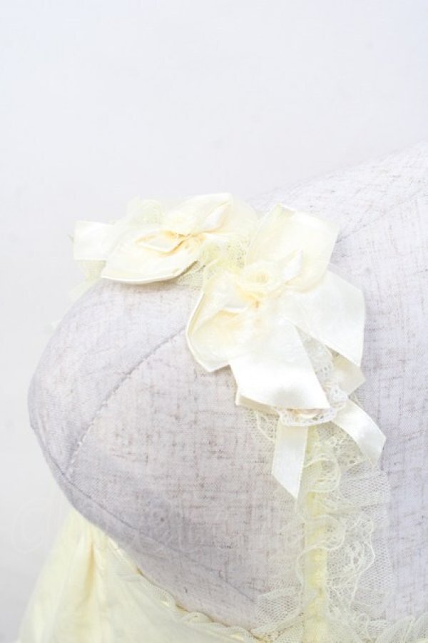 画像3: LIZ LISA / バラリボンキャミソール 0 イエロー Y-25-09-29-100-LO-TO-SZ-ZT201 (3)