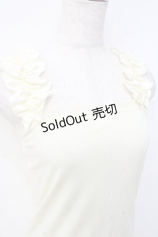 画像3: LIZ LISA / スリーブフリルタンクトップ 0 イエロー Y-25-09-29-101-LO-TO-SZ-ZI (3)