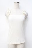 画像1: LIZ LISA / バラリボンキャミソール 0 アイボリー Y-25-09-29-103-LO-TO-SZ-ZT203 (1)