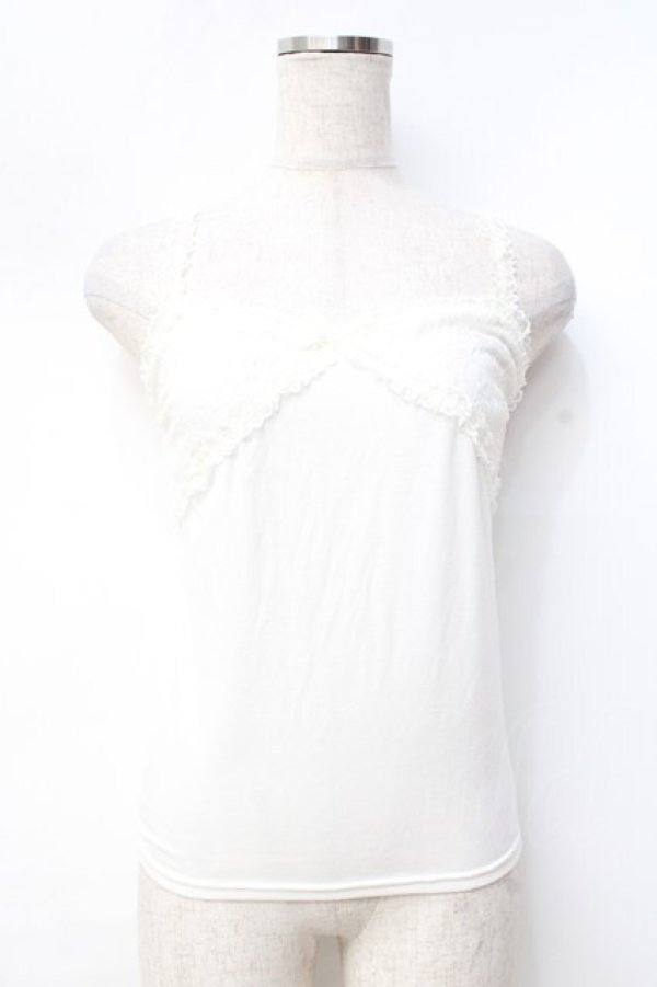 画像2: LIZ LISA / チェリーチャームキャミ 0 白 Y-25-09-29-105-LO-TO-SZ-ZT166 (2)