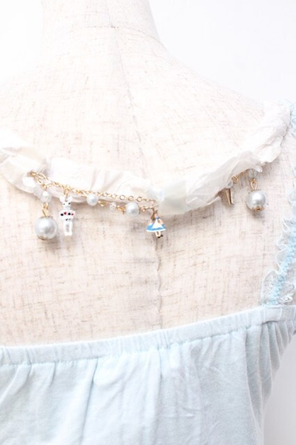 画像3: LIZ LISA / アリスチェーンキャミ 0 サックス Y-25-09-29-108-LO-TO-SZ-ZT203 (3)