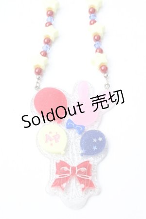 画像: Angelic Pretty / magicalバルーンネックレス  赤 Y-25-09-29-012-AP-AC-SZ-ZY