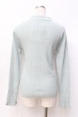 画像2: axes femme / バラボトルネックニットプルオーバー F ミント Y-25-09-29-117-AX-TO-SZ-ZY (2)