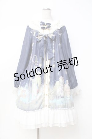 画像: Snowdrop to Saint Maria / 星の王子さまワンピース L 紺 Y-25-09-29-124-LO-OP-SZ-ZY