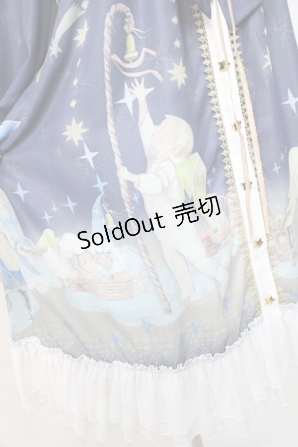 画像5: Snowdrop to Saint Maria / 星の王子さまワンピース L 紺 Y-25-09-29-124-LO-OP-SZ-ZY (5)