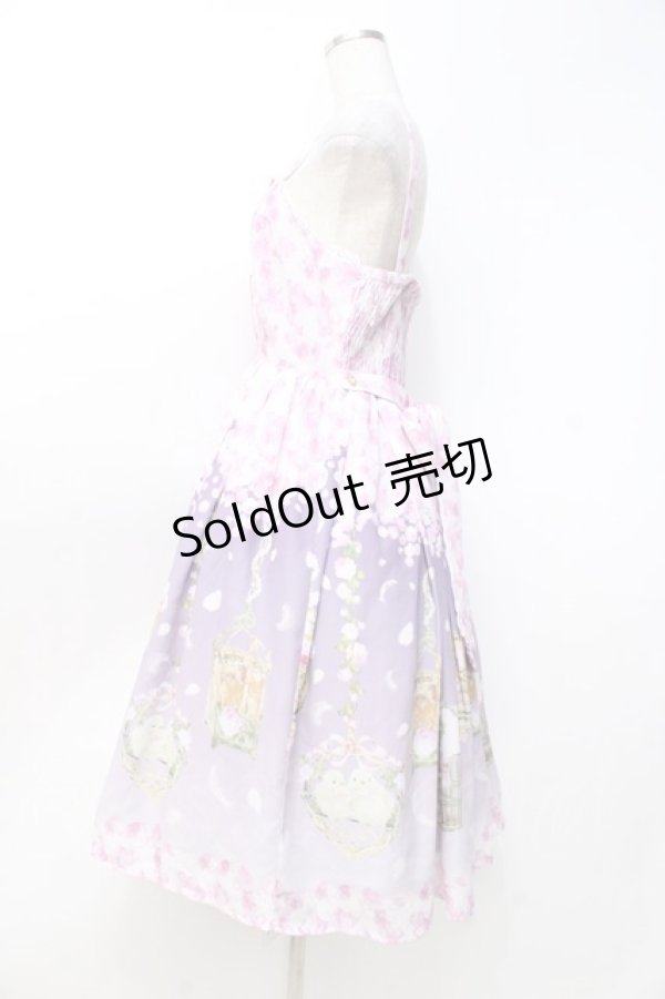 画像2: axes femme kawaii / ブルーミングガーデンジャンパースカート M ピンク Y-25-09-29-134-AX-OP-SZ-ZI (2)